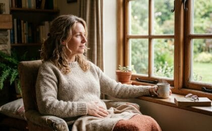 Cortisol Alto na Perimenopausa: Por Que a Barriga Não Some Mesmo com Dieta
